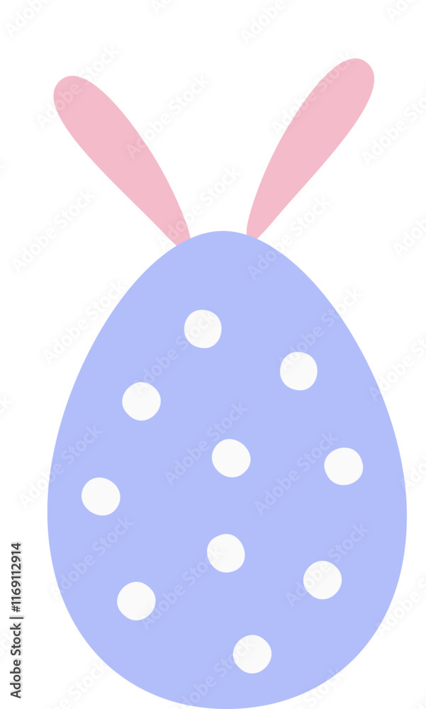 Easter egg with bunny ears icon.
Cute patterned Easter eggs with bunny ears flat vector illustration.
Transparent background.
Easter egg with bunny ears icon.
Cute patterned Easter eggs with bunny ears flat vector illustration.
Transparent background.