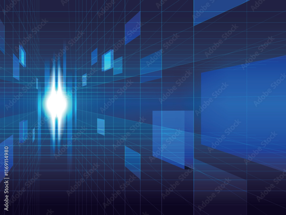 Fototapeta premium Abstract A019 Technological background with mesh composition suitable use for the technology themes vector illustration graphic EPS 10