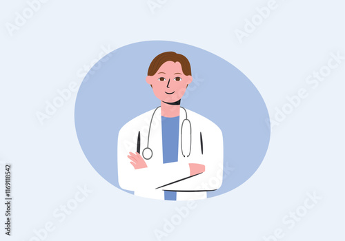환자의 건강을 최우선으로 생각하는 의사와 이미지