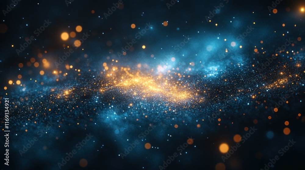 A vibrant cosmic scene showcasing a colorful galaxy filled with stars and glowing particles. A vibrant cosmic scene showcasing a colorful galaxy filled with stars and glowing particles.