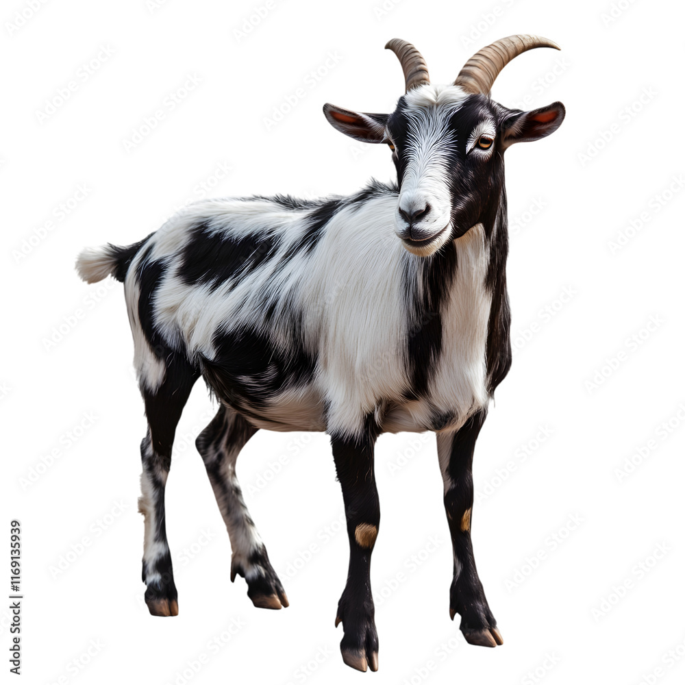 Cute goat isolated on transparent background goat png Cute goat isolated on transparent background goat png