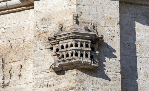 Obraz na płótnie Birdhouse in the tomb of Mustafa III, Istanbul w salonie