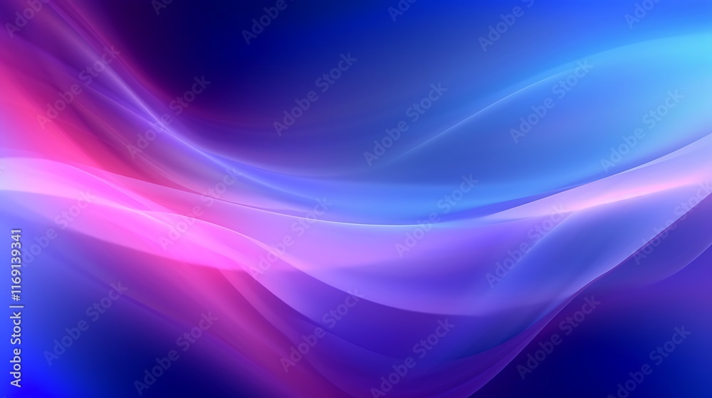 Abstract flowing purple and blue wave design Abstract flowing purple and blue wave design