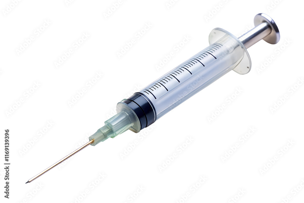 injection with a syringe isolated on a white background, png injection with a syringe isolated on a white background, png