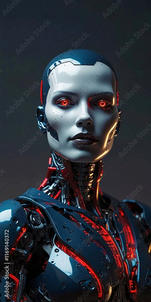 High Fashion Robot in Daylight's Contrast High Fashion Robot in Daylight's Contrast