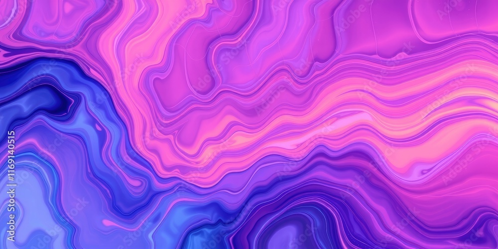 Abstract Swirling Color Pattern Vibrant Hues of Pink and Purple Abstract Swirling Color Pattern Vibrant Hues of Pink and Purple