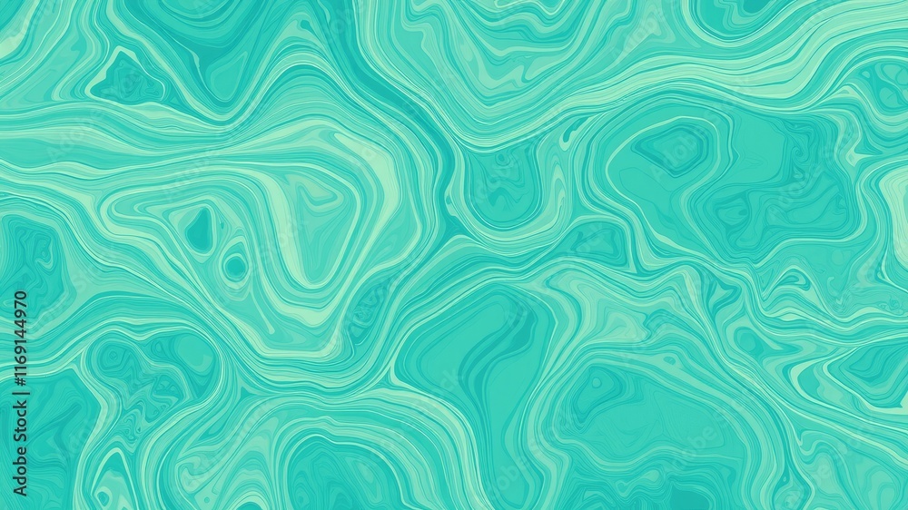 Abstract Teal Swirling Liquid Marble Design Texture Background Abstract Teal Swirling Liquid Marble Design Texture Background