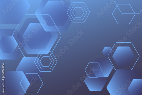 geometric abstract background, hexagonal gradient geometric abstract backdrop