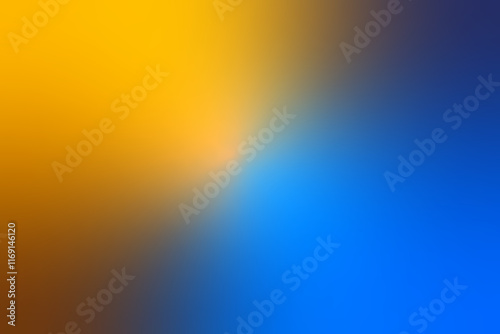 abstract gradient background, gradient blue and orange background