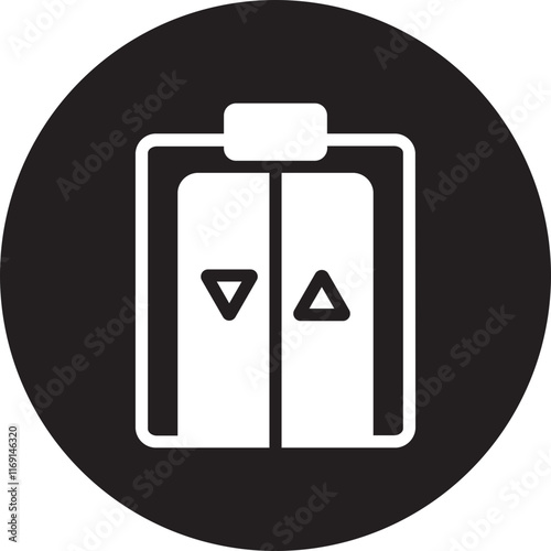 Elevator  glyph icon