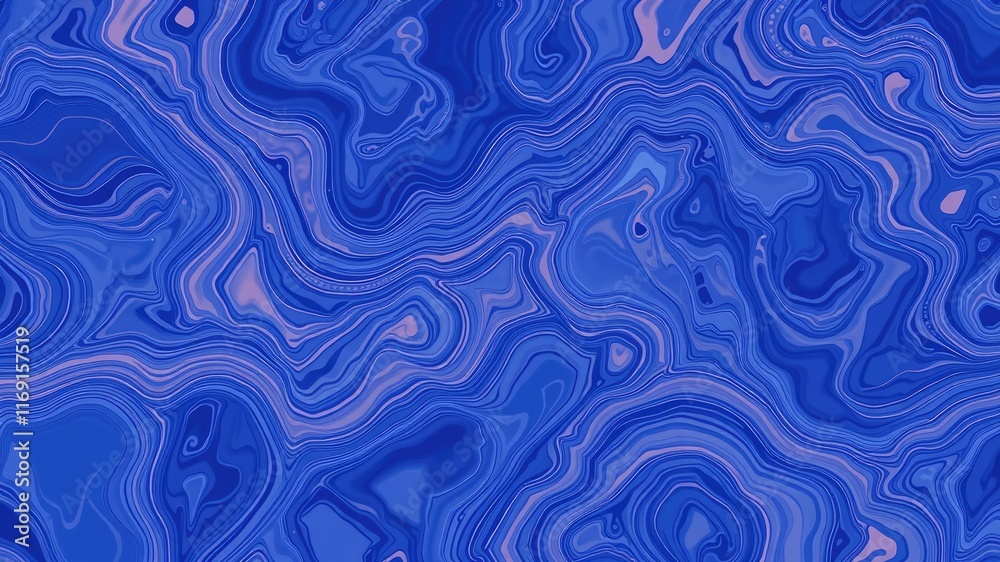 Abstract Blue Swirl Pattern A Seamless Texture of Fluid Lines and Curves for Design Projects Abstract Blue Swirl Pattern A Seamless Texture of Fluid Lines and Curves for Design Projects