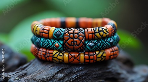 Nigerian Coral Bead Bracelet Bold Designs Celebrating Nigerias Artistic and Cultural Identity photo