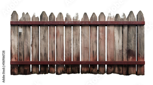 wooden fence isolated on transparent background fence png