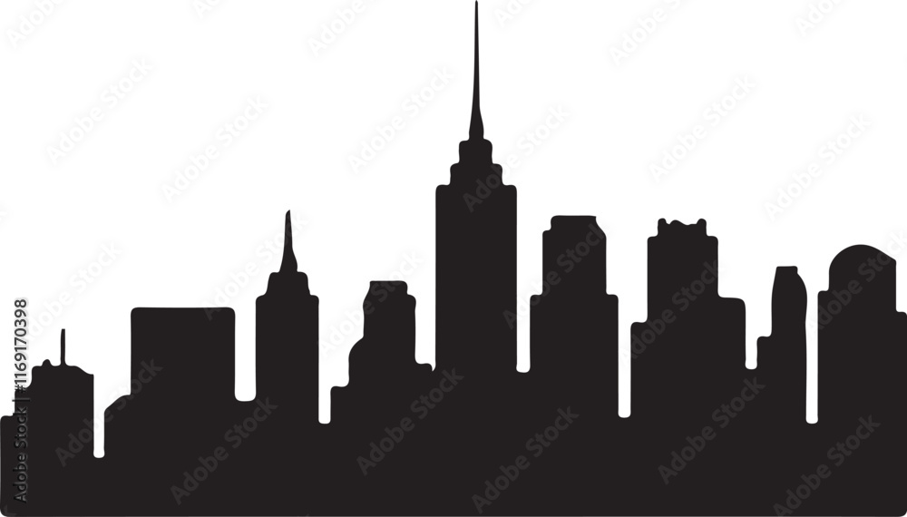 Fototapeta premium Vibrant Urban Nightlife Vector Art – City Lights and Modern Vibes