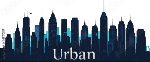 Vibrant Urban Nightlife Vector Art – City Lights and Modern Vibes
