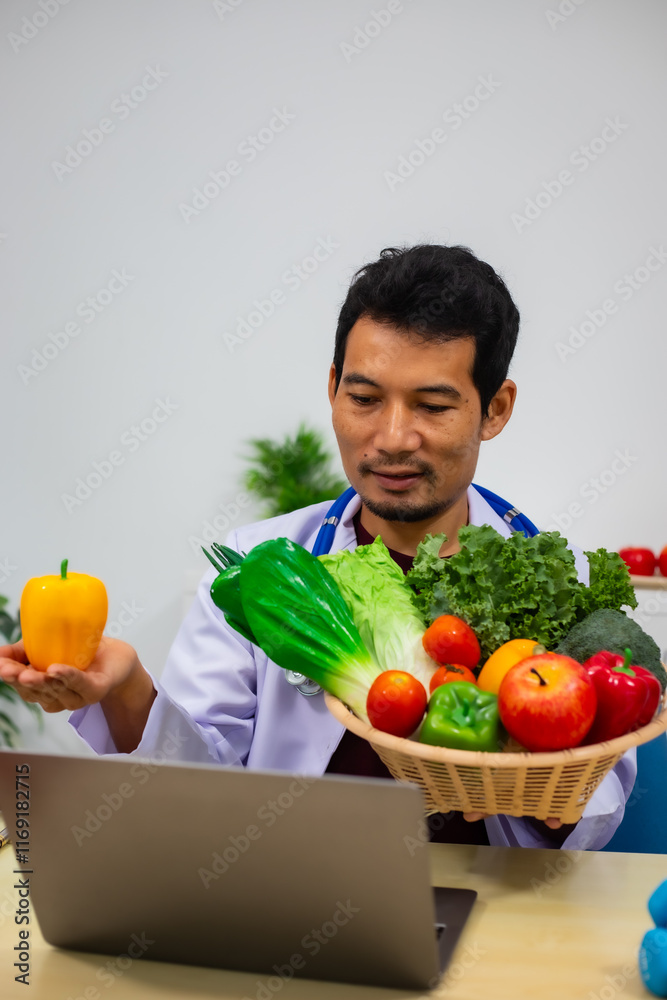 Doctors are advising patients to eat more vegetables, emphasizing health benefits such as improved digestion, improved immunity, and weight control for overall good health. Doctors are advising patients to eat more vegetables, emphasizing health benefits such as improved digestion, improved immunity, and weight control for overall good health.