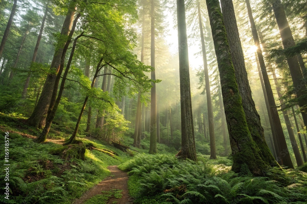 Fototapeta premium Forest pictures a vast collection