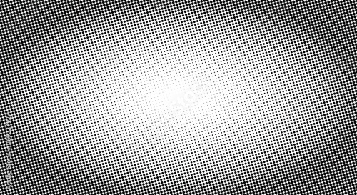 Halo with a halftone gradient and dotted offset screen background, ideal for graphic and digital media applications.