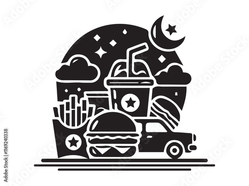 Fast food icon