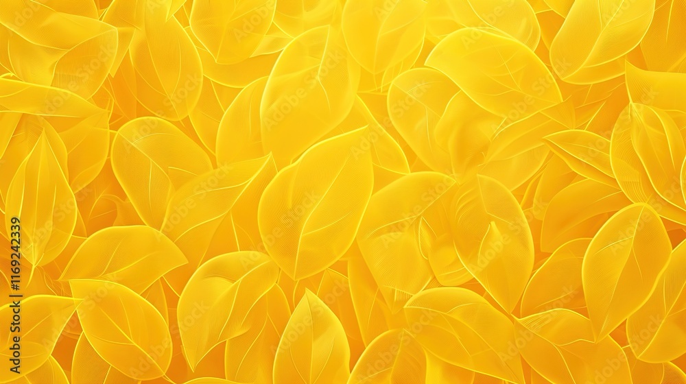 Fototapeta premium canary yellow seamless pattern wallpaper