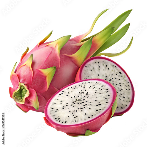 Dragon fruit PNG Clipart with transparent background