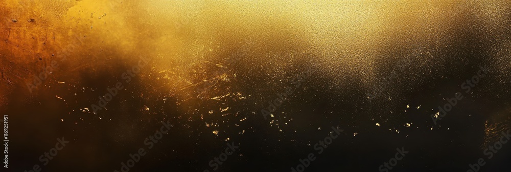 Fototapeta premium warm golden glow, abstract background, bokeh lights, sparkling particles, ethereal atmosphere, magical ambiance, soft focus, autumn colors, glitter effect, dreamy texture, shimmering, festive mood, bl
