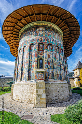 Voronet monastery, Romania photo