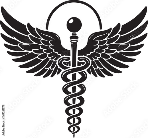 caduceus medical symbol