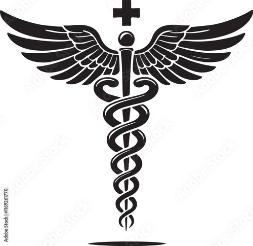 caduceus medical symbol