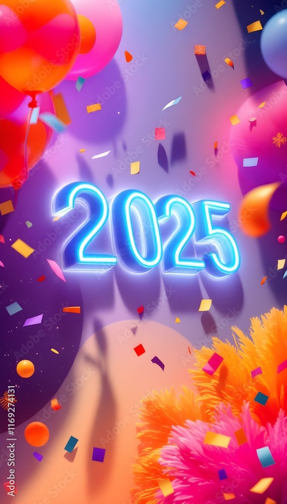 new year 2025 background