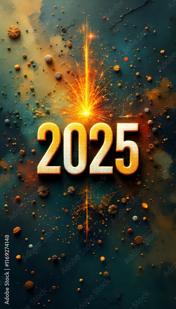 new year 2025 background