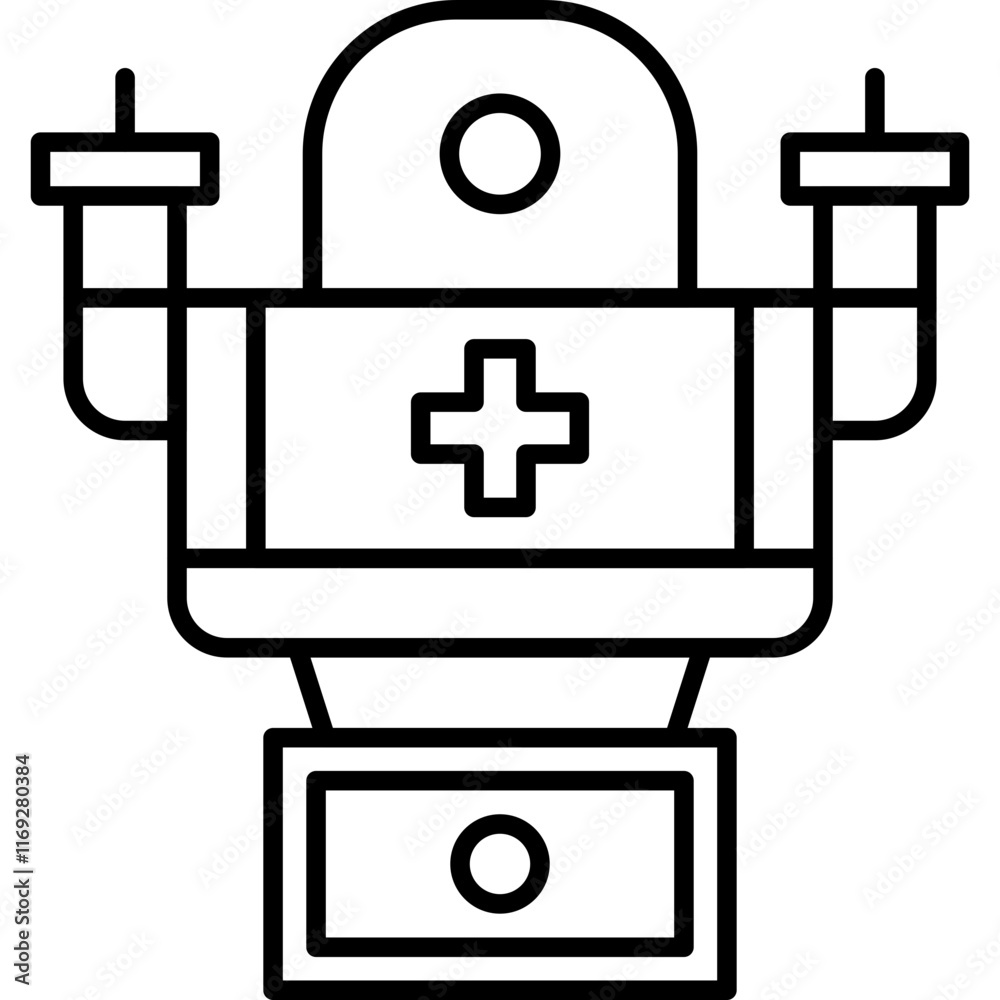 Obraz premium Drone Icon