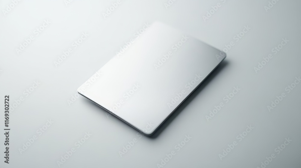 Sleek Silver Laptop: Modern Minimalist Design Sleek Silver Laptop: Modern Minimalist Design