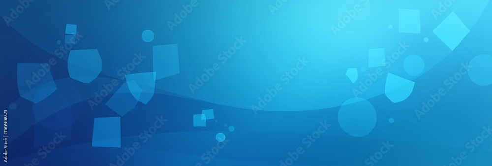 custom made wallpaper toronto digitalgeometric shapes abstract blue gradient background created unique vector illustration