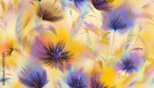 background with flowers