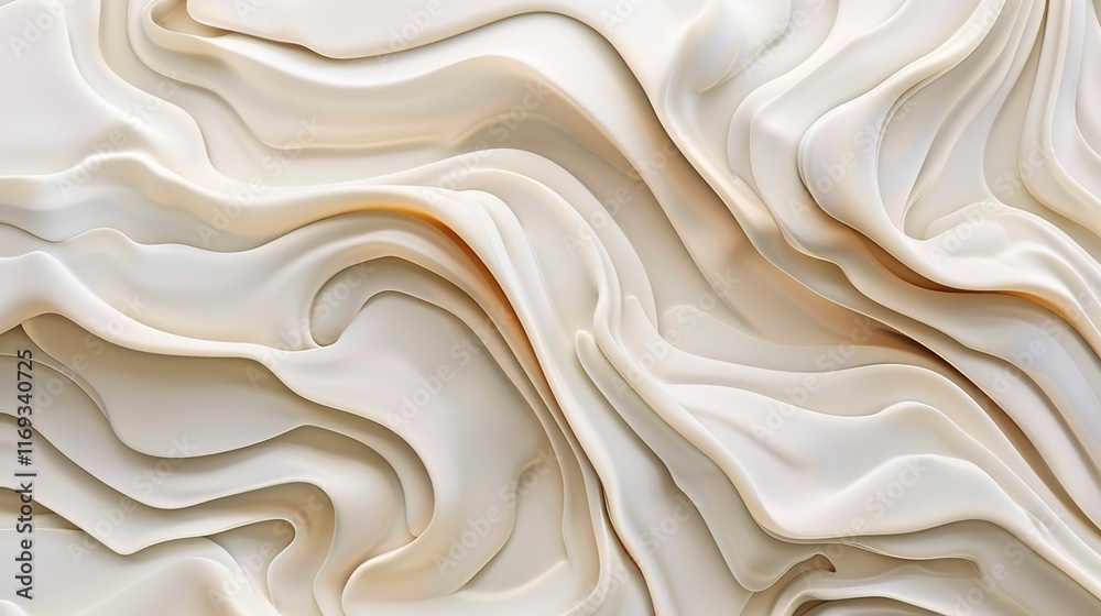 Fototapeta premium ivory seamless pattern wallpaper