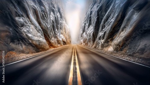 tunnel in the mountains, cave