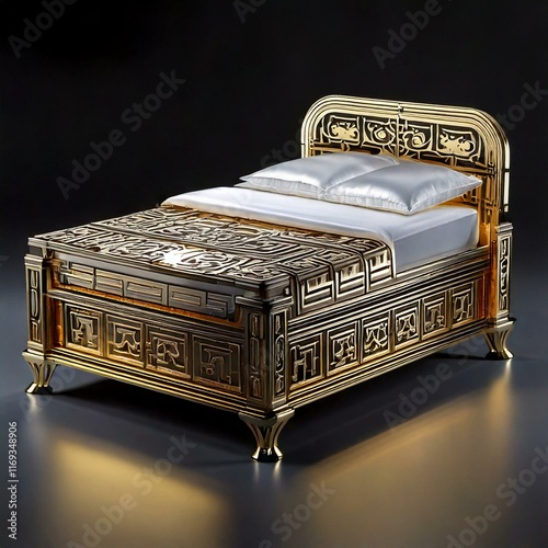 Golden bed