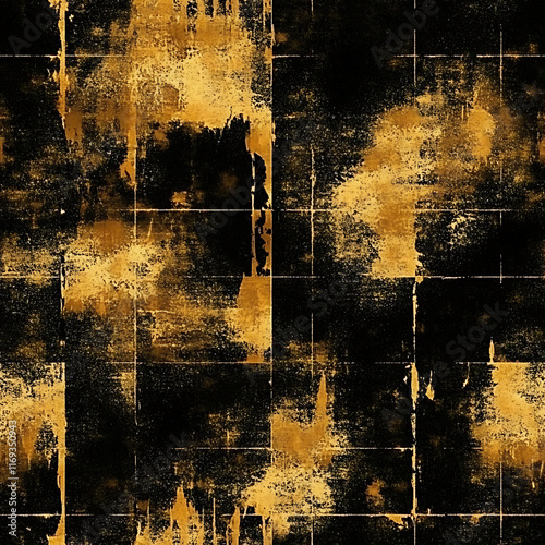 Grungy Gold Digital Paper