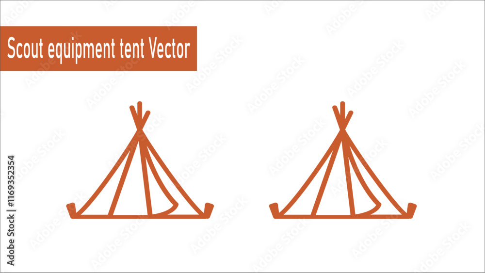 Scout vectors design set Scout vectors design set