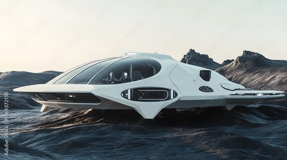 Futuristic Low Poly Space Station Orbiting Barren Planet with Sustainable Closed Loop Ecosystems Futuristic Low Poly Space Station Orbiting Barren Planet with Sustainable Closed Loop Ecosystems