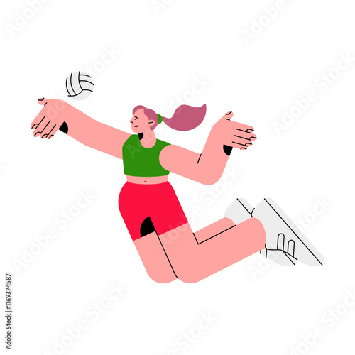 volleyball woman
