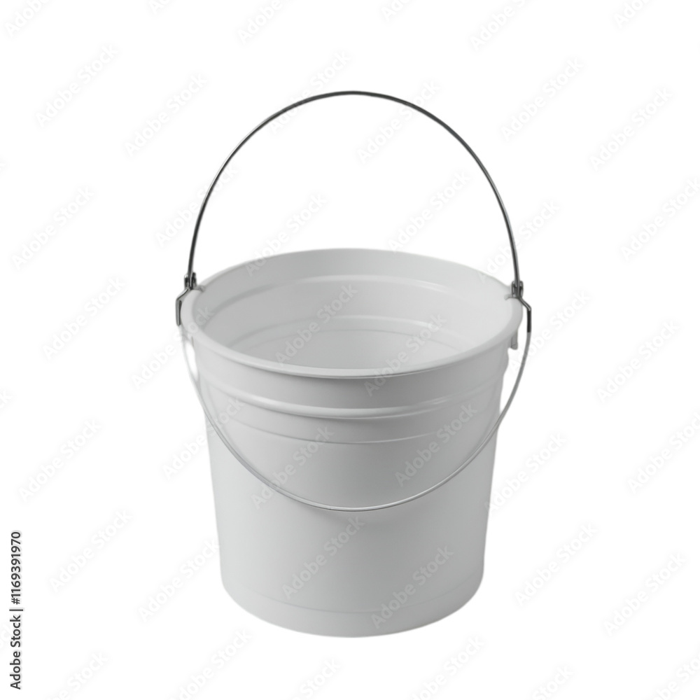Empty metal bucket Empty metal bucket
