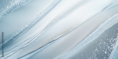 Abstract Glacial Water Text...