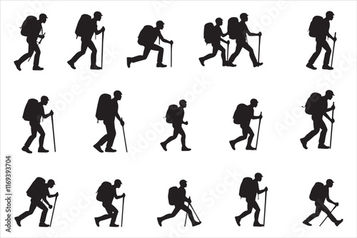 Hiking Adventures Icon Bundle