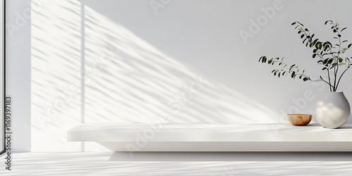 Minimalist White Room Decor...