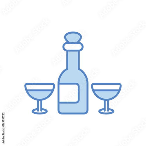 Wine vector icon