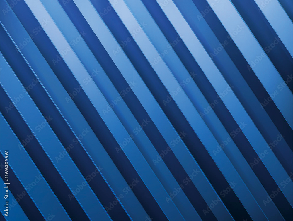 Obraz premium 青系のマルチストライプ、背景素材