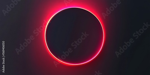 Circular Neon Light Illumin...