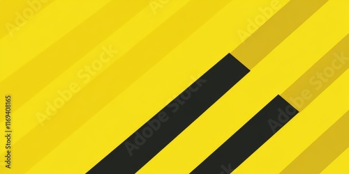 Abstract Yellow And Black D...